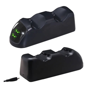 TP4-889 Estação De Doca De Carregamento Duplo Para <span class=keywords><strong>PS4</strong></span>/<span class=keywords><strong>PS4</strong></span> Slim/<span class=keywords><strong>PS4</strong></span> Pro Controlador Estação De Carregador USB Com Tela Indicadora LED - Product Image 4