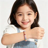 Machine à enfiler les perles électrique automatique pour filles et enfants, kit de fabrication de bracelets et colliers DIY, jouet artisanal de bijouterie, ensembles de perles colorées, cadeaux
