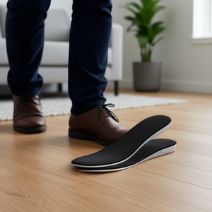 Plantillas para aumentar la altura para hombres, 3 cm de altura, invisibles, de EVA, para insertar en zapatos. - Product Image 2