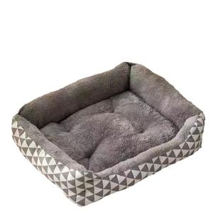 Venta directa de fábrica Nuevos modelos Arctic Velvet Cat Kennels Camas para perros Pequeñas a grandes para el invierno Golden Retriever Dropshipping - Product Image 5
