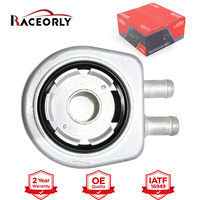RACEORLY 7700114039 2130000QA0 Refroidisseur d'huile avec joint pour Renault Laguna Megane Scenic 2.0 F4R 21305AW300
