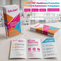 Impression personnalisée de brochures, dépliants, prospectus professionnels, services d'impression numérique de prospectus A5, étiquettes volantes, prospectus et flyers
