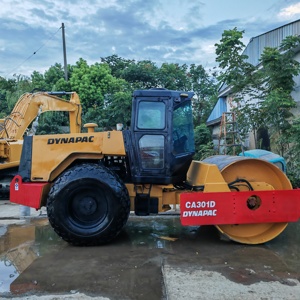 รถบดถนน Dynapac CA301D มือสองคุณภาพสูง 12 ตัน ระบบไฮดรอลิกเดิมๆ เครื่องอัดดินสำหรับงานก่อสร้างถนน - Product Image 6