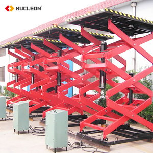 Nhà Máy bán hàng trực tiếp văn phòng phẩm kéo thủy lực nền tảng nâng 6M 8M 10m cố định kéo nâng nền tảng cho hội thảo ứng dụng - Product Image 3