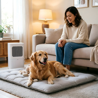 Matelas rafraîchissant électrique pour animaux de compagnie SL408, moderne, écologique et économe en énergie, à fermeté moyenne, pour chambre à coucher et mobilier de maison