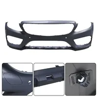 2058801840 avec pare-chocs avant de voiture en plastique apprêté PDC pour Mercedes Benz classe C W205 A205 C205 S205 C63 AMG C200 C250 C300 C400
