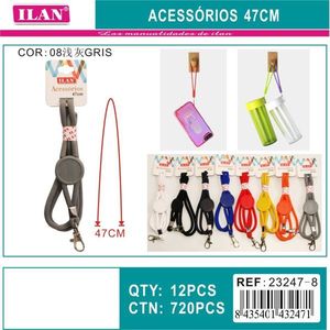 Accessori ILAN Cavo da 47 cm per telefono e portabottiglie multicolore - Product Image 1