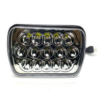 Nouveau phare de travail LED carré 45W 7 pouces 10-30V pour voiture, tout-terrain, Jeep, camion, moto, température de couleur 6000K
