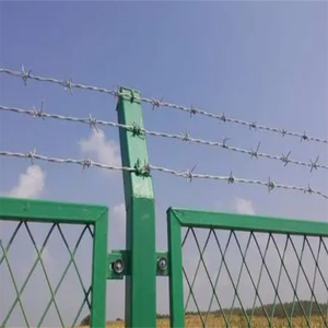 Прямо с завода, Лучшая цена, оцинкованная колючая проволока, ограждение для перекрестной защиты от подъема, колючая проволока - Product Image 2