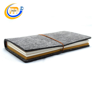 Cuadernos de fieltro de suministro de fábrica con logotipo impreso personalizado para estudiantes - Product Image 6