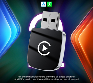 ดองเกิล Carplay Mini สำหรับรถยนต์ ดีไซน์แบบก้อนกรวดจากเนเธอร์แลนด์ รองรับ Car Plug Play, Carplay และ Android Auto - Product Image 2