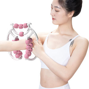 เครื่องนวดขาแบบวงกลมสำหรับกระชับสัดส่วนและผ่อนคลายกล้ามเนื้อ พร้อมลูกกลิ้งนวดและแกนหมุนสำหรับออกกำลังกาย - Product Image 4