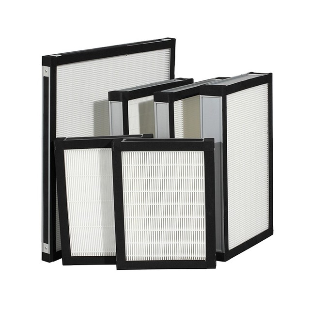 ISO9001 Certified IGUICOO F5-F14 Hepa Filter for ERV Hospital & School Use 99.9-99.99% Efficiency