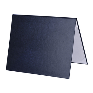 Bán Buôn Cứng Giả Da Thư Mục Đăng Ký Tùy Chỉnh In Ấn A5 A4 6 "X 8" Màu Đen Tốt Nghiệp Bằng Tốt Nghiệp Bìa Giấy Chứng Nhận Chủ - Product Image 2