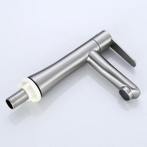 蛇口304ステンレス鋼シングルホールブラシ付き冷水洗濯手用セラミックバルブ配管用 - Product Image 2