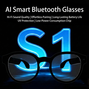 Lunettes intelligentes avec Wi-Fi Direct, transfert rapide pour photos, vidéos et appels, monture en plastique et titane, fonction caméra unique - Product Image 2