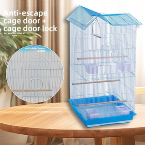 Grande cage à <span class=keywords><strong>oiseaux</strong></span> avec volière spacieuse pour <span class=keywords><strong>les</strong></span> parakeets et <span class=keywords><strong>les</strong></span> <span class=keywords><strong>petits</strong></span> <span class=keywords><strong>oiseaux</strong></span>, idéale pour l'Arabie Saoudite, <span class=keywords><strong>les</strong></span> Émirats arabes unis et le Qatar - Product Image 2