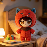 Boneka Anime Desain Khusus, Kostum Monster Berbulu, Figur Karakter untuk Merchandise, Hadiah Promosi, Pembeli Grosir