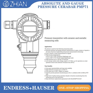 Sensor de Presión Cerabar PMP71 Original E+H Endress+Hauser, 700 bar, con Sensor Metálico Soldado, HART SIL2/3 - Product Image 2