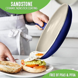 Ollas de Cocina de Alta Calidad con Tapas de Vidrio y Asas de Baquelita, Aptas para Lavavajillas y Horno, para Estufas de Gas e Inducción, Juego de Utensilios de Cocina - Product Image 4