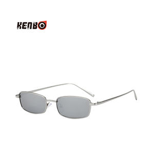 Kenbo Eyewear retrò rettangolare in metallo telaio moda piccoli <span class=keywords><strong>occhiali</strong></span> <span class=keywords><strong>da</strong></span> <span class=keywords><strong>sole</strong></span> per gli uomini delle donne - Product Image 5