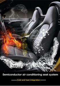 चीन थोक चमड़े के अर्धचालक शीतलन 12 वी कार सीट हीटर और कूलर-कार सामान - Product Image 6
