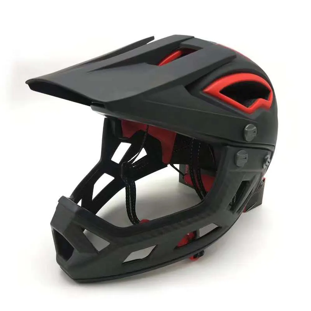 Moda adulto Downhill off road MTB motocross casco integrale elettrico moto bici cross casco CE omologato