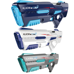 2024 nuovo prodotto pistola ad acqua elettrica giocattolo ad alta pressione a batteria automatico ad assorbimento di acqua vera arma da fuoco ragazzi metallo morbido - Product Image 1