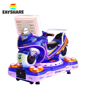 2024 nuevo estilo modelado de dibujos animados comercial música que funciona con monedas balancín coche Kiddle Ride - Product Image 4