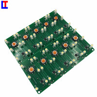 Carte de circuit imprimé LED RoHS 94v0, batterie externe, prototype multicouche avec lumière nocturne, SMD 2835, marque LT, cuivre 1 oz, perçage 0,2 mm