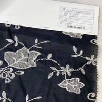 L'été floral plaine tissé textile 100% coton suisse voile broderie tissu pour les robes
