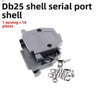 Coques de ports série DB9, DB15, DB25, 10 pièces, coques de ports série de deuxième/troisième rangée