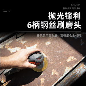 Brosse métallique en acier inoxydable en forme de stylo, directement de l'usine, pour la sculpture des racines, le pelage, l'élimination des métaux, le polissage des métaux, machine à polir les métaux - Product Image 3