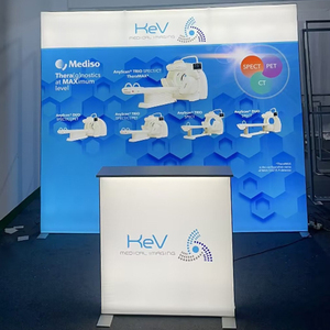 Portátil 3x3m en forma de U Modular LED retroiluminado SEG Graphic Trade Show Booth Sublimación de tinte para eventos Promociones Caja de luz - Product Image 5