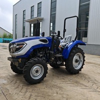 Tracteur agricole DONOL 35HP 40HP 4WD avec ROPS, châssis TYE et design compact