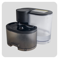 Fuente de Agua Automática, Duradera y Lujosa para Mascotas, Perros y Gatos, 4L de Gran Capacidad, Ultra Silenciosa, con Pantalla LCD y Ajuste de Tiempo, 2000mAh