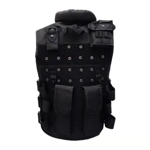 Gilet tactique de plein air réglable personnalisé en gros porte-plaque gilet de sécurité pour hommes pour la formation