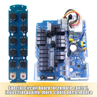 Télécommande de grue étanche IP68 HR-12DK, sans fil, portée 225 m, certifiée CE/FCC, 1 émetteur 1 récepteur