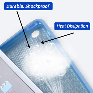 Funda Trasera Triple de Cuero PU y Silicona con Función Auto Wake/Sleep para <span class=keywords><strong>Xiaomi</strong></span> <span class=keywords><strong>Pad</strong></span> <span class=keywords><strong>5</strong></span> Pro <span class=keywords><strong>2022</strong></span> de 12.4 Pulgadas - Product Image 3