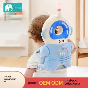 Almohada de Protección para la Cabeza del Bebé, Anti-caídas, Forma de Almohada, Tela de Felpa Transpirable, Reposacabezas para Bebés de 1 a 3 Años - Product Image 5