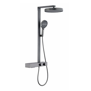 Ensemble de <span class=keywords><strong>douche</strong></span> thermostatique en laiton, anti-brûlure, économie d'eau, certifié CE EN1111, montage mural pour hôtel, garantie 5 ans - Product Image 1