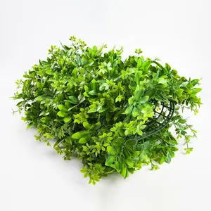 Hot Sale Thick Artificial Foliage Hedge Vertical Artificial Green Wall Indoor