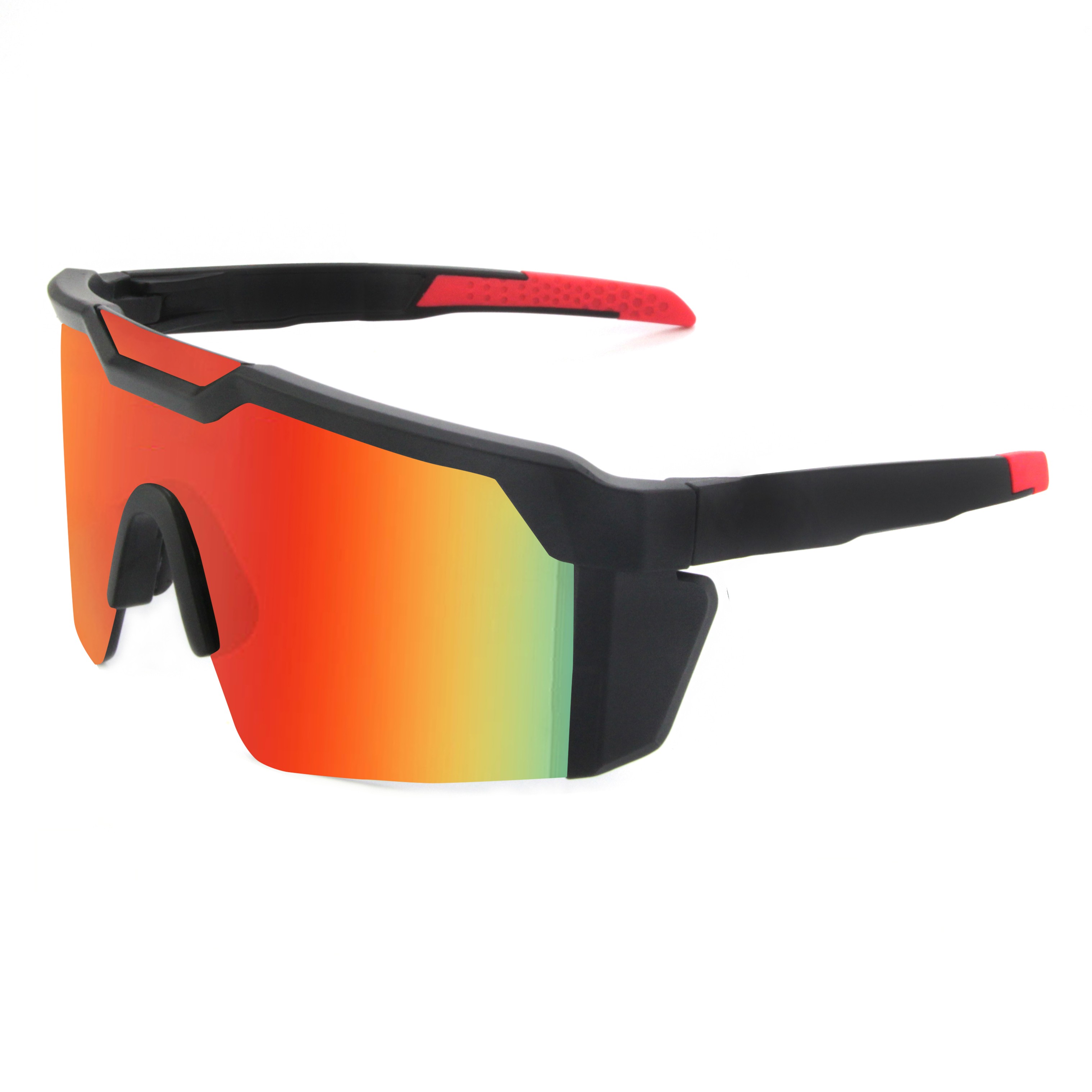 C5-Negro/Naranja-Rojo-Lente NO POLARIZADA