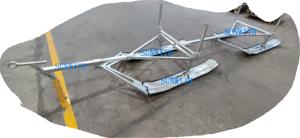 Traîneau à bois professionnel, <span class=keywords><strong>remorque</strong></span> forestière, traîneau pour VTT - Product Image 2