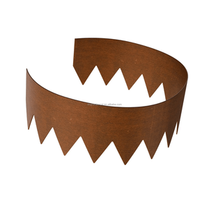 Bordatura Paesaggistica in Acciaio Corten Personalizzata, Striscia Isolante di Facile Installazione per Giardini Residenziali e Commerciali - Product Image 1