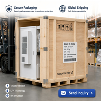 Système de stockage d'énergie commercial Runhang GCB-E240 125kW 241kWh, batterie LiFePO4, armoire industrielle IP54, système anti-incendie, OEM