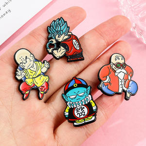 Broche Pin Personalizado de Metal con Diseño de Dibujos Animados de Anime Dragon Ball para Niños, Joyería de Aleación para Bodas y Compromisos - Product Image 4
