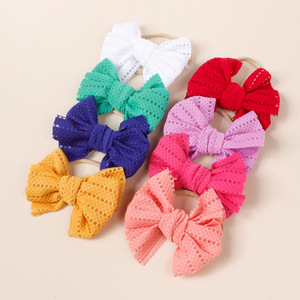 Autres accessoires : Ensemble de bandeaux à œillets et nœuds, élastiques à cheveux en nylon, lunettes de plage, couvre-chefs pour enfants - Product Image 4