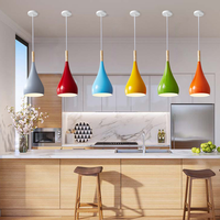 Lustre nordique à trois têtes Macaron, Luminaire de restaurant, Moderne et minimaliste, Créatif, Personnalisé, pour comptoir de bar, Lustre de magasin
