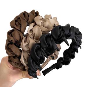 Accesorios para el Cabello Otoño 2025, Diadema de Tela Plisada con Burbujas, Diseño de Hada, Hecha a Mano - Product Image 1